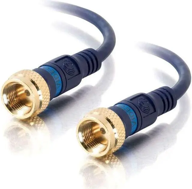 Main image of C2G - C2G 3FT Velocity Mini-Coax F-Type Cable