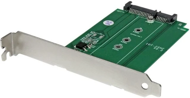 Alt view image 4 of 6 - StarTech.com S32M2NGFFPEX M.2 to SATA SSD adapter - expansion slot mounted