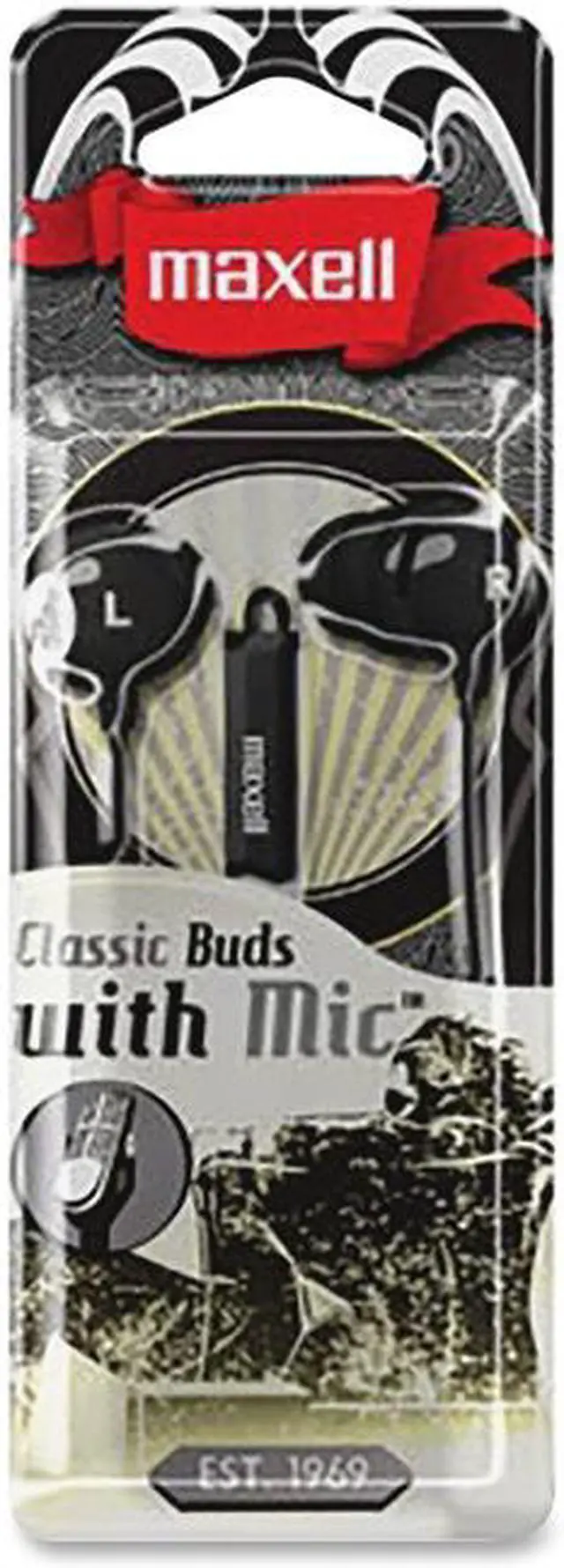 Alt view image 5 of 8 - Classic Earbud With Mic Black
