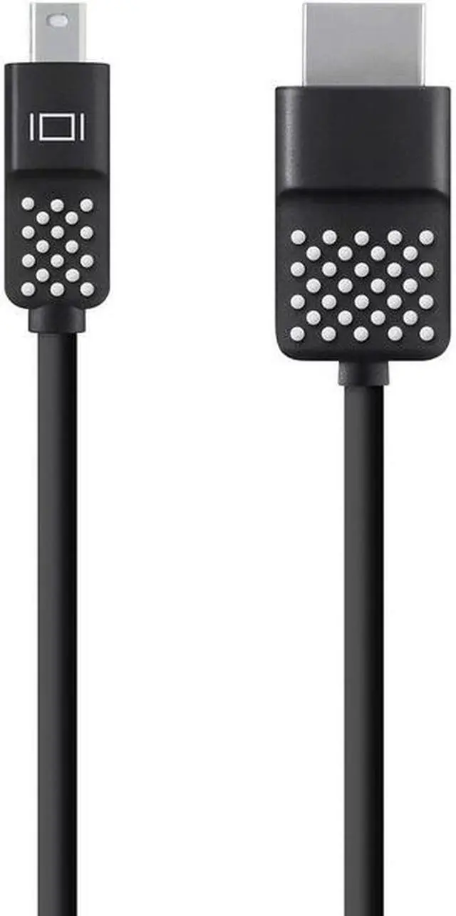 Alt view image 3 of 11 - Belkin F2CD080bt12 Mini Displayport To Hdtv Cable - Video Cable - Displayport / Hdmi - Hdmi (M) To Mini Displayport (M) - 12 Ft - Black - 4K Support