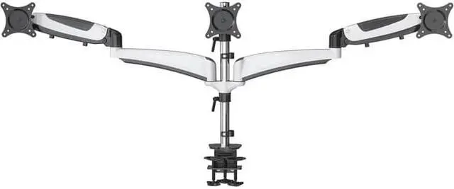 Alt view image 6 of 6 - Amer Networks HYDRA3 Is An Articulating Triple-Head 15-28 Inch Monitor Mount.Also Most 29 Inch