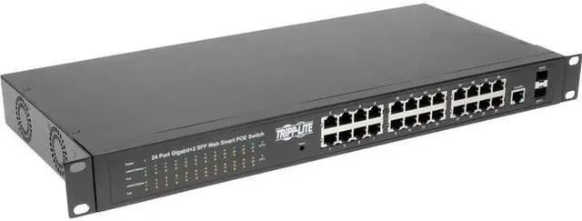 Alt view image 12 of 20 - 24Port GB Ethernet Switch L2