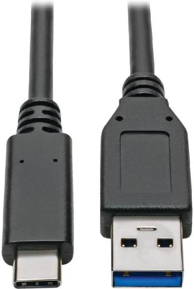 Alt view image 6 of 13 - TRIPP LITE U428-C03-G2 USB C TO USB-A CABLE 3.1 10GBPS USB-IF CERT USB TYPE C M/M 3FT