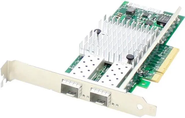 Alt view image 2 of 6 - 10GBS DUAL SFP+ PCIE X8 NIC HP COMP