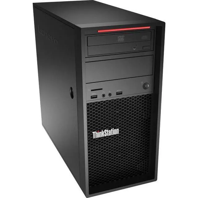 Alt view image 10 of 12 - Lenovo 30BX002HUS Thinkstation P520C 30Bx - Tower - 1 X Xeon W-2123 / 3.6 Ghz - Ram 8 Gb - Hdd 1 Tb - Dvd-Writer - No Graphics - Gige - Win 10 Pro 64-Bit - Monitor: None - Topseller