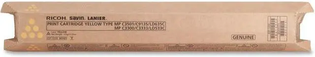 Alt view image 4 of 5 - Ricoh 841421 Toner Cartridge - Yellow