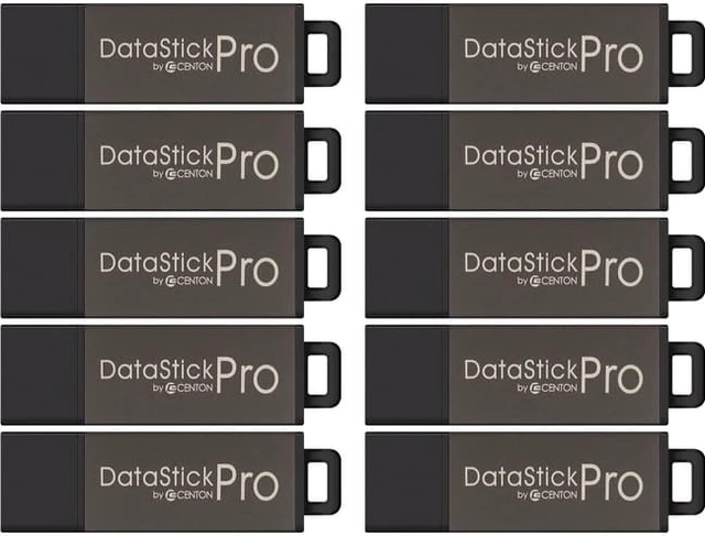 Alt view image 3 of 12 - Centon S1-U2P1-4G25PK Mp Valuepack Usb 2.0 Datastick Pro Grey, 4Gb 25Pack