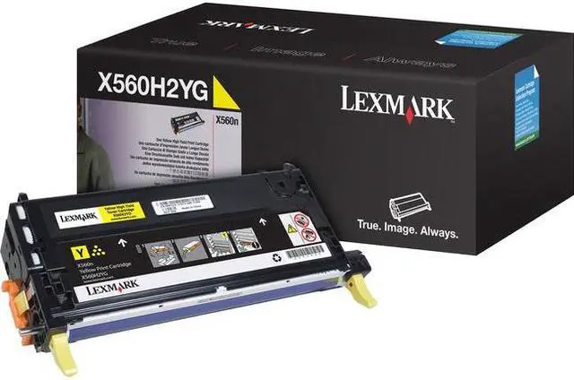 Alt view image 9 of 12 - Lexmark X560H2YG High-Yield Toner 10000 Page-Yield Yellow
