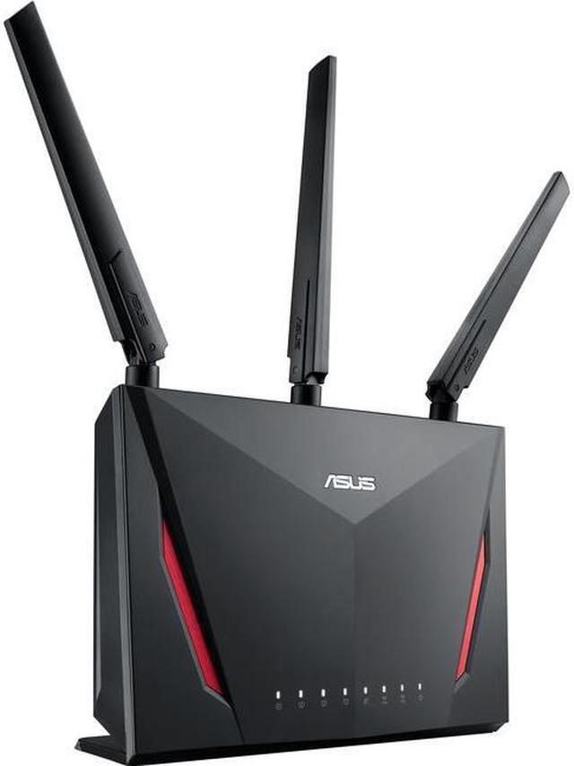 Alt view image 5 of 5 - ASUS RT-AC86U AC2900 Wi-Fi Dual-band Gigabit Wireless Router, AiMesh Whole Home Wi-Fi System Compatible (RT-AC86U/CA)