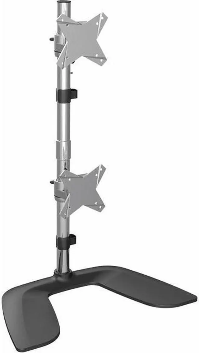 Alt view image 5 of 7 - StarTech Vertical Dual Monitor Stand For up to 27" VESA Monitors Max 35.27 lb
