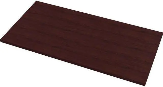 Alt view image 3 of 14 - Fellowes Levado Laminate Table Top (Top Only) 48w x 24d Mahogany 9650401
