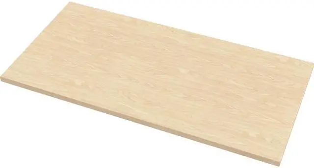 Alt view image 3 of 12 - Fellowes Levado Laminate Table Top (Top Only) 48w x 24d Maple 9649701