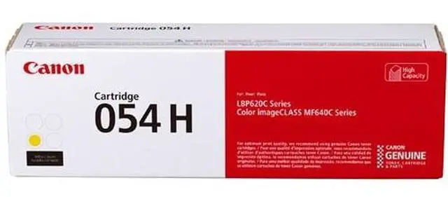 Alt view image 7 of 20 - Canon 054 Yellow Toner Cartridge High Yield 3025C001