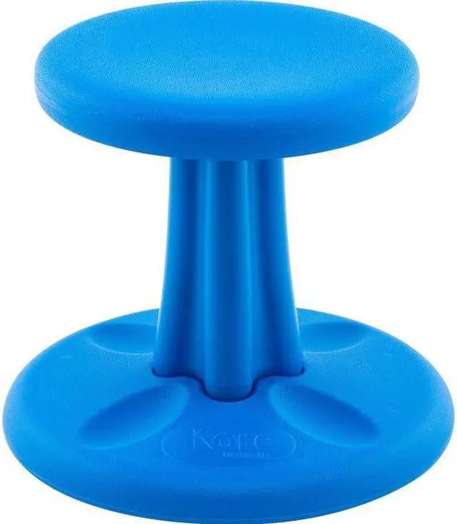 Main image of Kore Pre-School Wobble Chair Flexible Seating Stool for Classroom 12" Blue