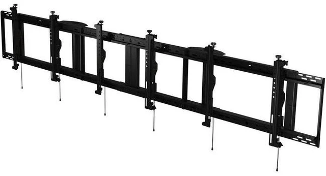 Alt view image 2 of 2 - Peerless-AV DS-MBZ947L-3X1 SmartMount® Digital Menu Board Ceiling Mount with 8pt Adjustment - Landscape 3x1 Configuration for 46" to 48" Displays