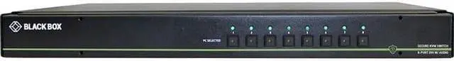Main image of NIAP 3.0 KVM Switch, Single-Head, DVI-I, PS/2, CAC, 8-PT, Secure