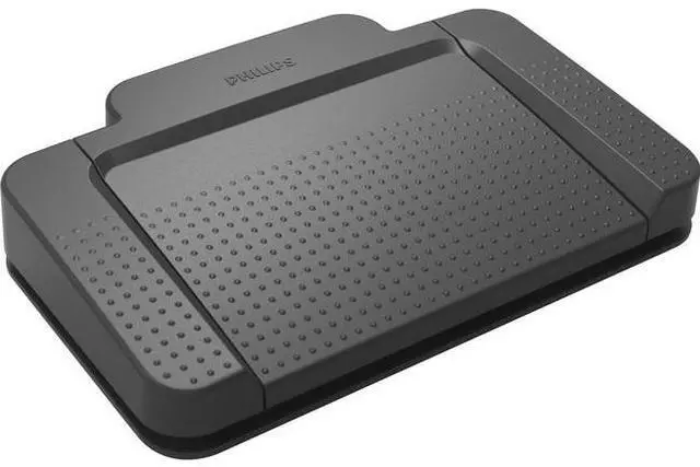 Alt view image 4 of 10 - Philips 3-Pedal USB Foot Control International Style ACC2320