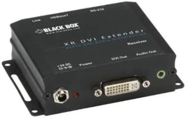 Alt view image 4 of 10 - Black Box Network Services AVX-DVI-TP-100M Xr Dvi-d Extender With Audio Rs232