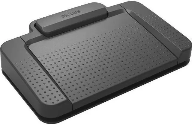 Alt view image 5 of 12 - Philips 3-Pedal USB Foot Control ACC2310
