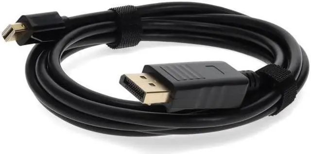 Alt view image 7 of 9 - 5Pk 6Ft Mini-Displayport 1.1 Male To Displayport 1.2 Male Black Cables For Resolution Up To 3840X2160 (4K Uhd)