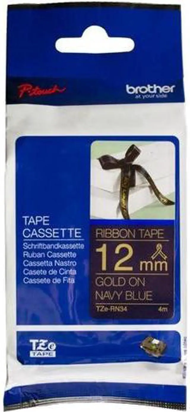 Alt view image 2 of 3 - RIBBON GOLD ON NAVY BLUE