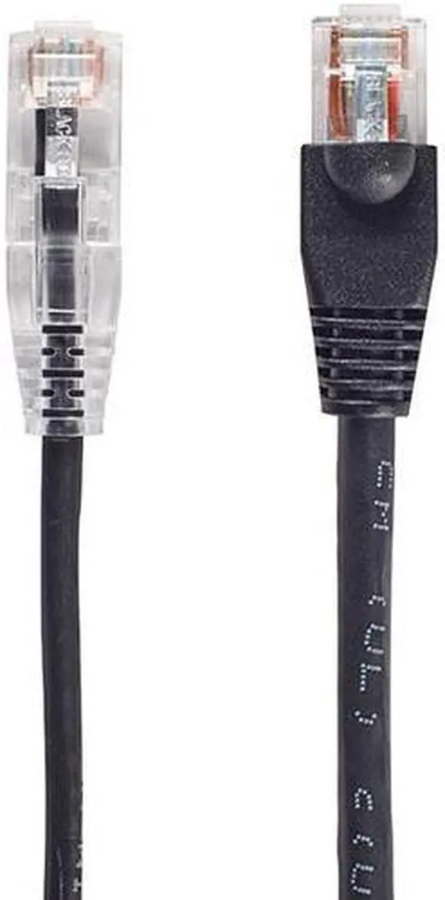 Main image of BLACK BOX C6APC28-BK-05 CAT6A 500MHZ STR UTP PVC SNG BK 5FT
