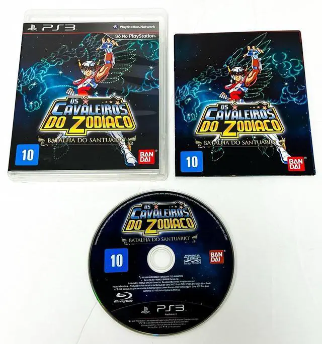 Main image of Saint Seya Cavaleiros Do Zodiaco Batalha Do Santuario  PS3     #007