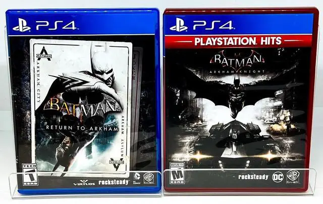 Main image of Batman Return To Arkham + Arkham Knight  PS4