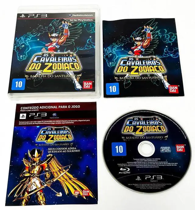 Main image of Saint Seya Cavaleiros Do Zodiaco Batalha Do Santuario  PS3     #006