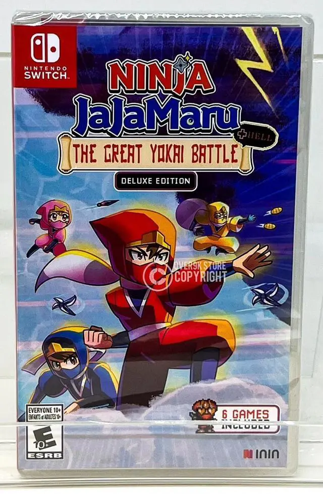 Main image of Ninja Jajamaru The Great Yokai Battle + Hell  Deluxe Edition  Switch  New