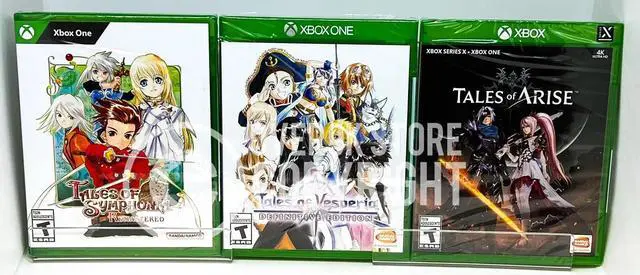 Main image of Tales Of Symphonia + Vesperia + Arise  Xbox One