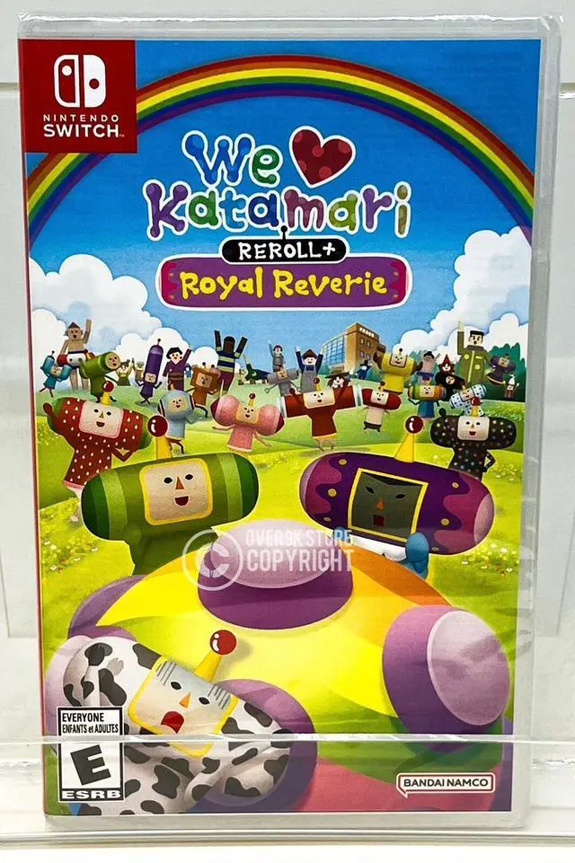 Main image of We Love Katamari Reroll + Royal Reverie  Nintendo Switch  New