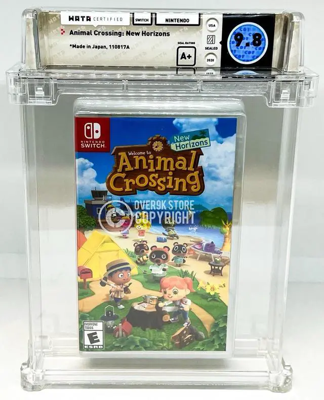 Main image of Animal Crossing: New Horizons  Switch  WATA 9.8 A+ Sealed Graded Not VGA  CGC