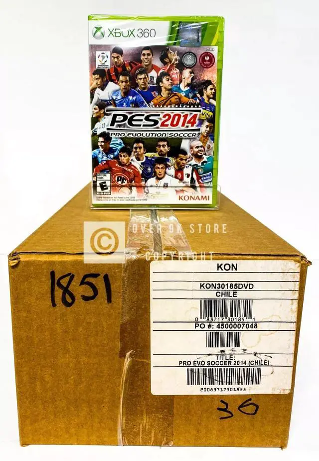 Main image of 30 x PES Pro Evolution Soccer 2014  Xbox 360    Spanish/Portuguese