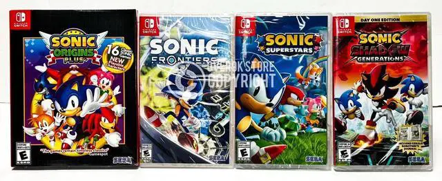 Main image of Sonic Bundle w/ 4 Games  Nintendo Switch