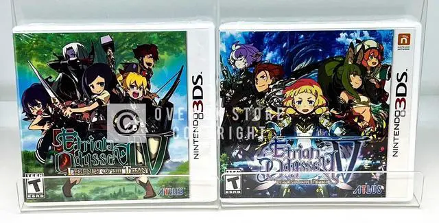 Main image of Etrian Odyssey IV 4 + Etrian Odyssey V 5  Nintendo 3DS