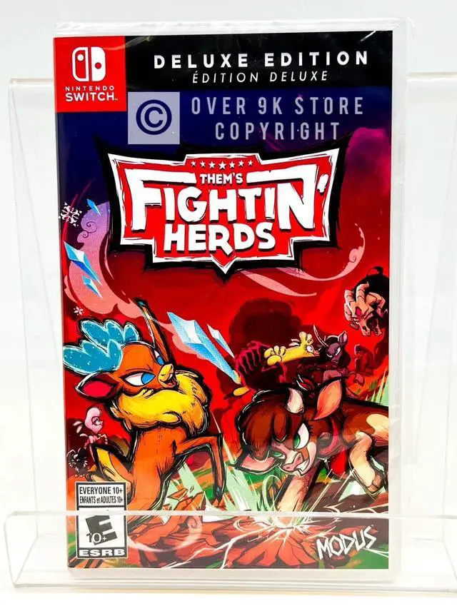 Main image of Them's Fightin' Herds: Deluxe Edition  Nintendo Switch  New