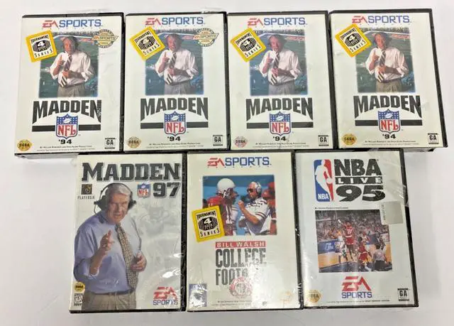 Main image of Bundle w/ 7 Sports Games  Sega Genesis  New  READ DESCRIPTION