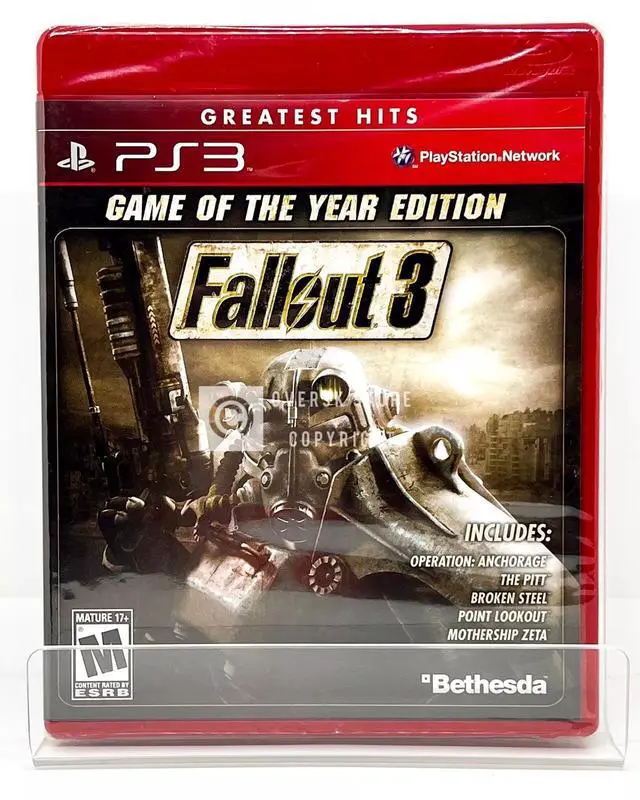 Main image of Fallout 3  Game of the Year Edition  PS3