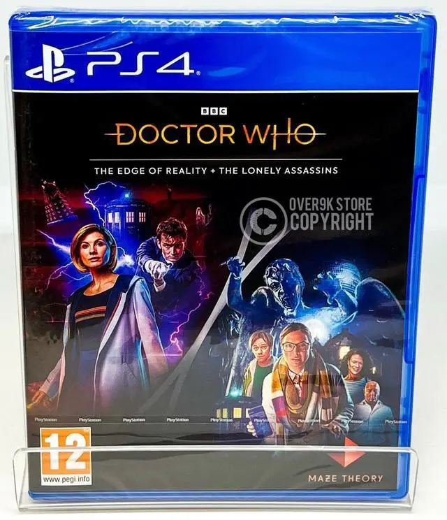 Main image of Doctor Who  The Edge Of Reality + The Lonely Assassins  PS4  New  Factory Se