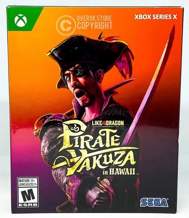 Main image of Like A Dragon Pirate Yakuza In Hawaii  Collector's Edition Xbox Series X  New