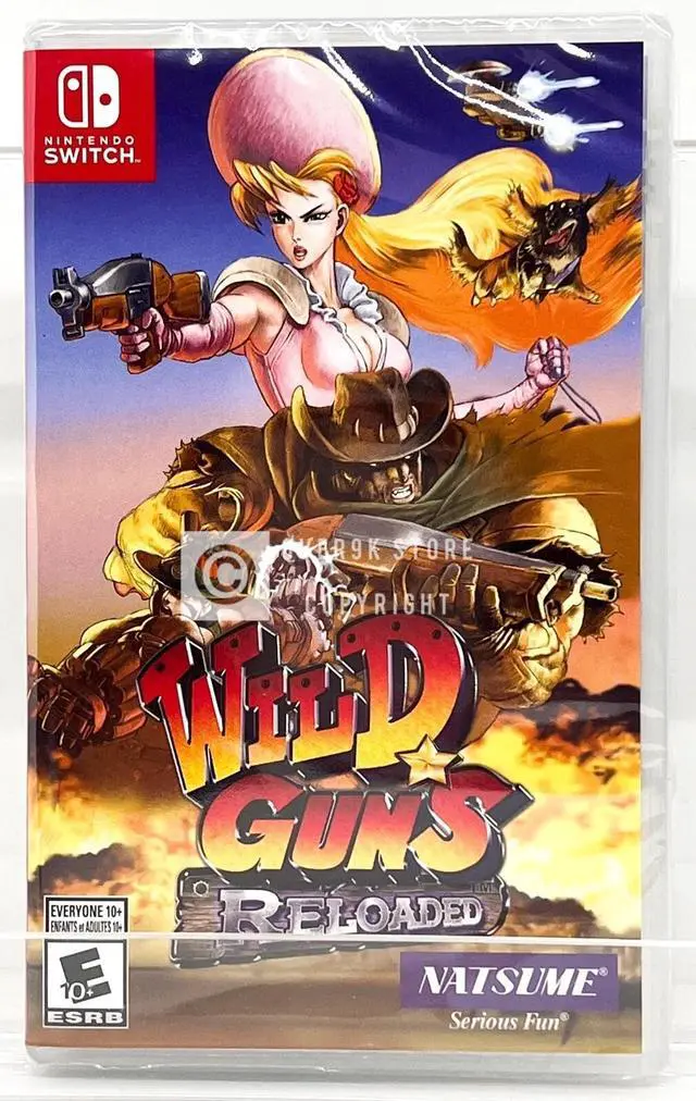 Main image of Wild Guns: Reloaded  Nintendo Switch