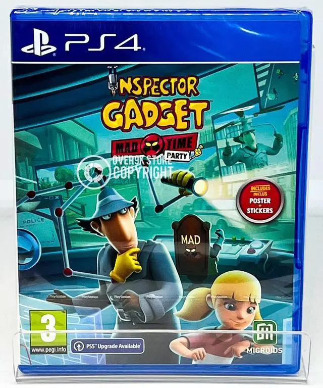 Main image of Inspector Gadget: Mad Time Party  PS4