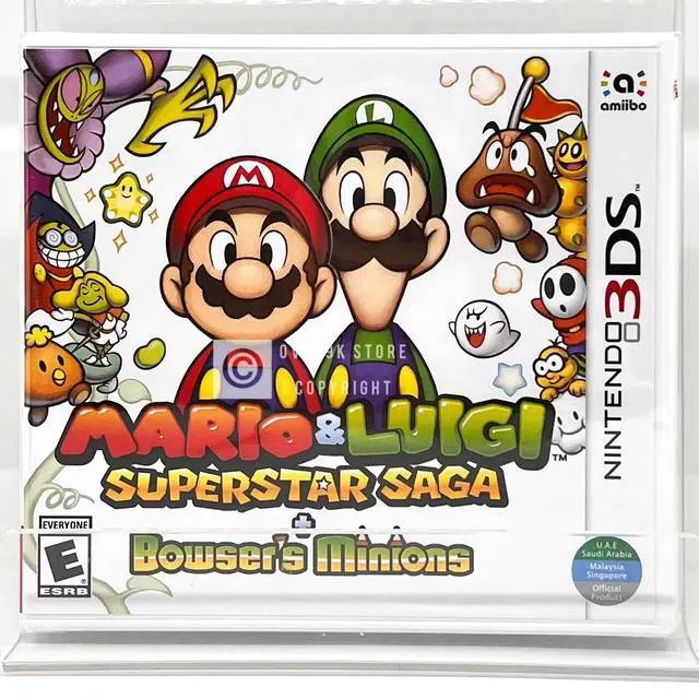 Main image of Mario & Luigi: Superstar Saga + Bowser's Minions  Nintendo 3DS