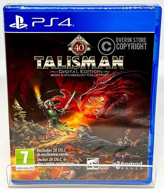 Main image of Talisman  Digital Edition  40th Anniversary Collection  PS4  New  READ DESC
