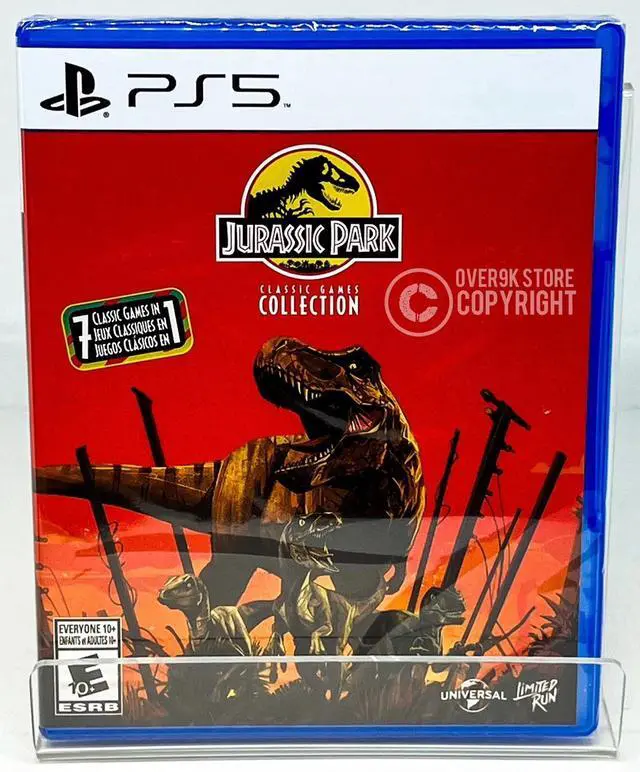 Jurassic Park Classic Games Collection PS5