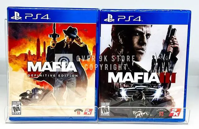 Main image of Mafia Definitive Edition + Mafia III 3  PS4