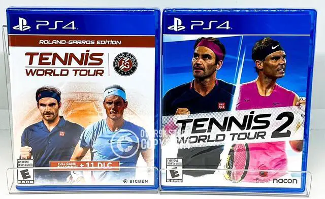 Main image of Tennis World Tour + Tennis World Tour 2  PS4