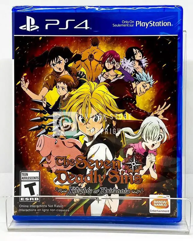Main image of The Seven Deadly Sins Knights of Britannia  PS4