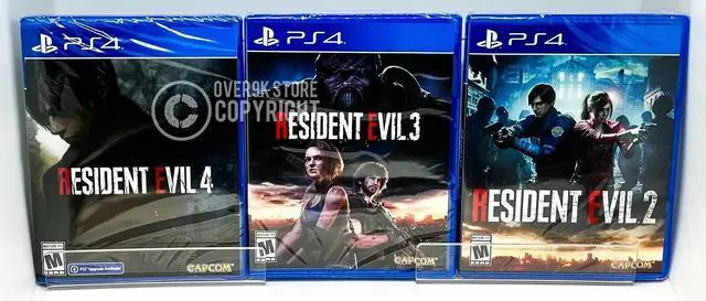 Main image of Resident Evil Bundle 2 + 3 + 4 Remake  PS4